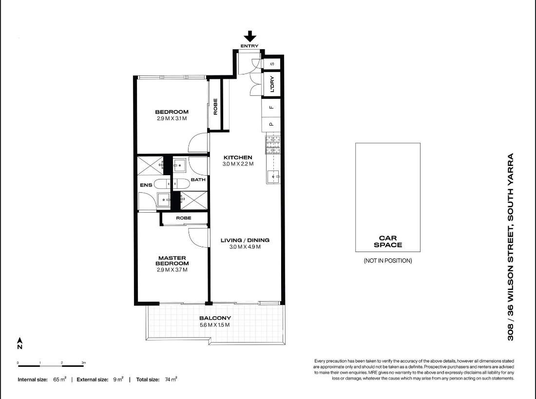 Apartment 308, 36 Wilson Street, South Yarra VIC 3141