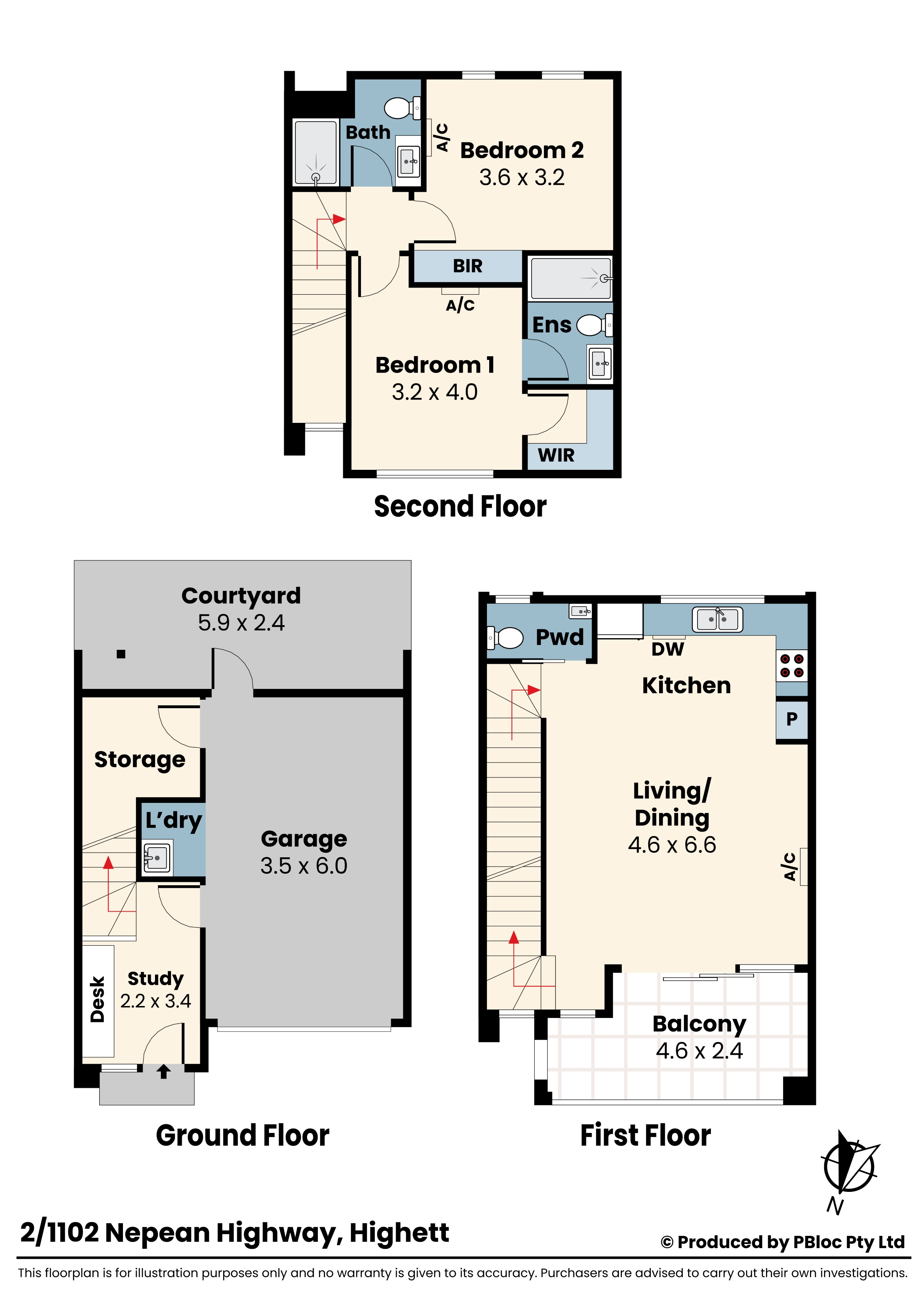 2/1102 Nepean Highway, Highett VIC 3190